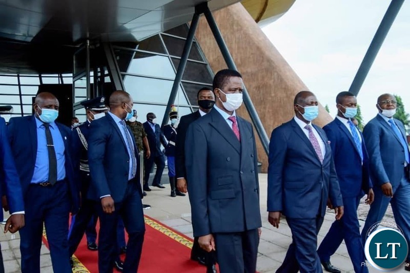 President Edgar Lungu  held bilateral talks with his Democratic Republic of Congo (DRC) counterpart Felix Tshisekedi in that country’s capital Kinshasa.