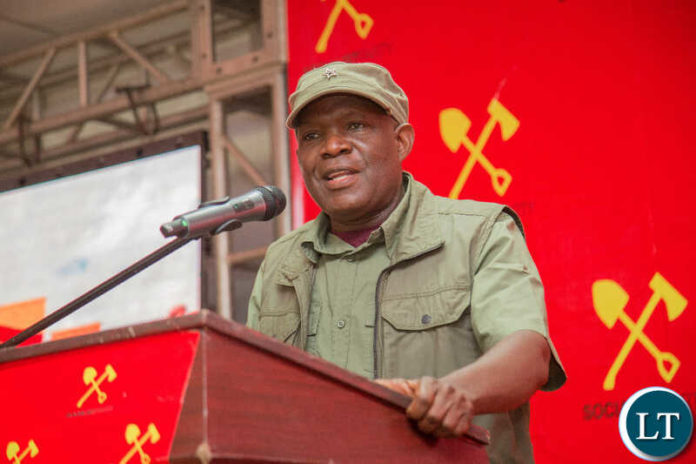 SOCIALIST Party president Fred M’membe