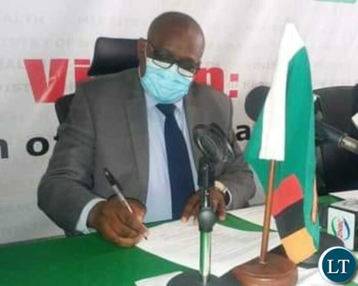 Ministry of Health Permanent Secretary Technical Services Dr. Kennedy Malama