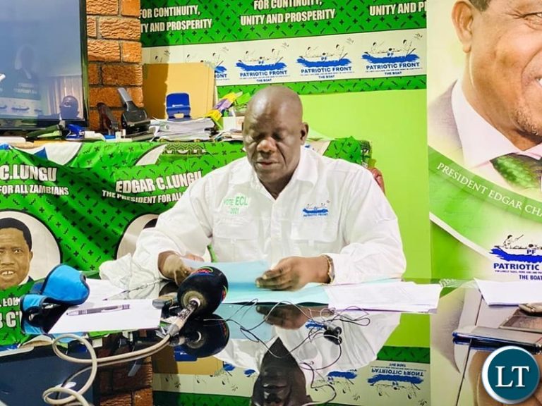 PF Unveils More Candidates for August Elections, Charles Kakoma to stand on PF ticket