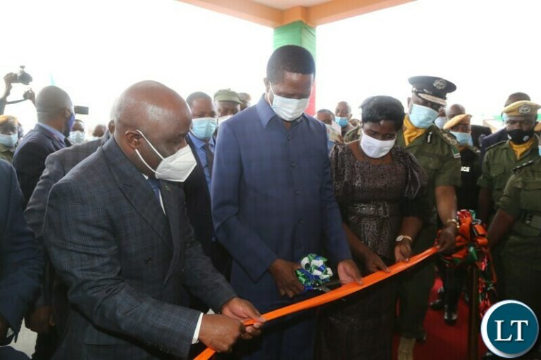 President Lungu directs speed connection of electricity at Lwela Secondary