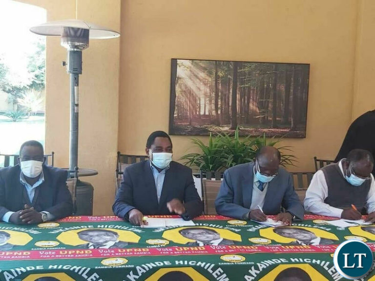 UPND Alliance rubbishes President Lungu’s ban on campaign rallies