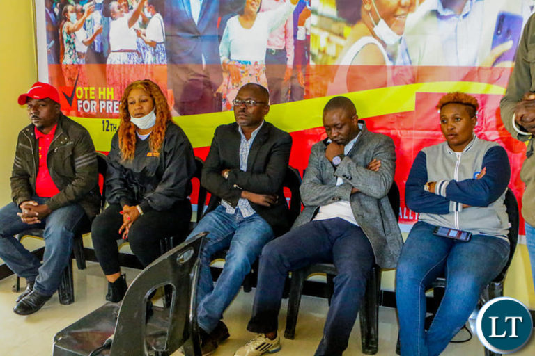 UPND Youth say they know the PF cadres who destroyed UPND campaign materials