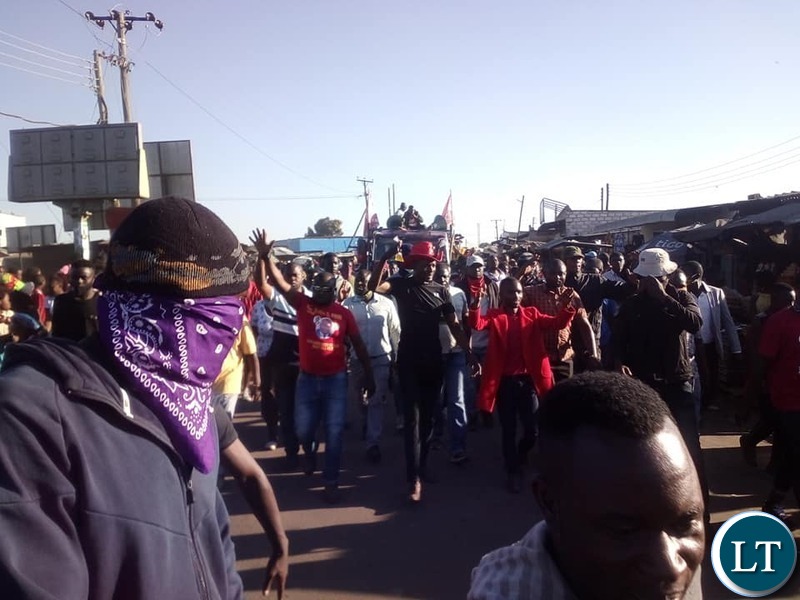 UPND Lusaka Procession