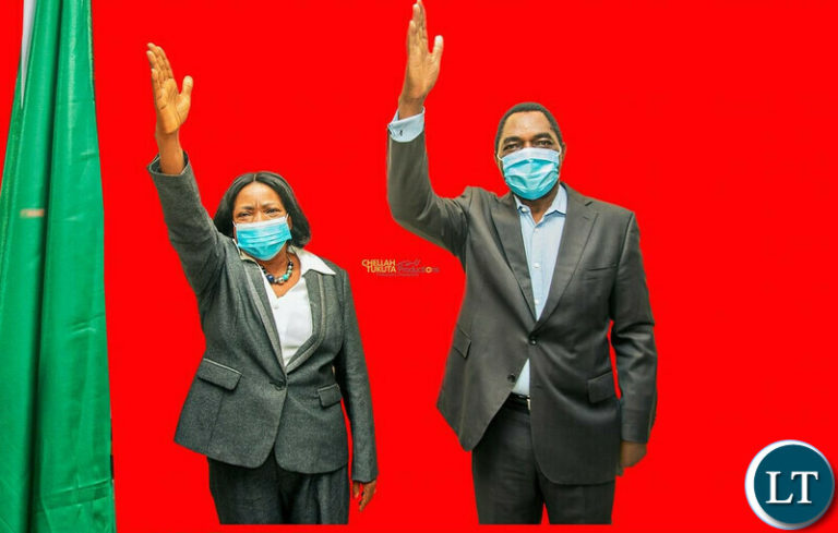 HH settles for Nalumango as running mate