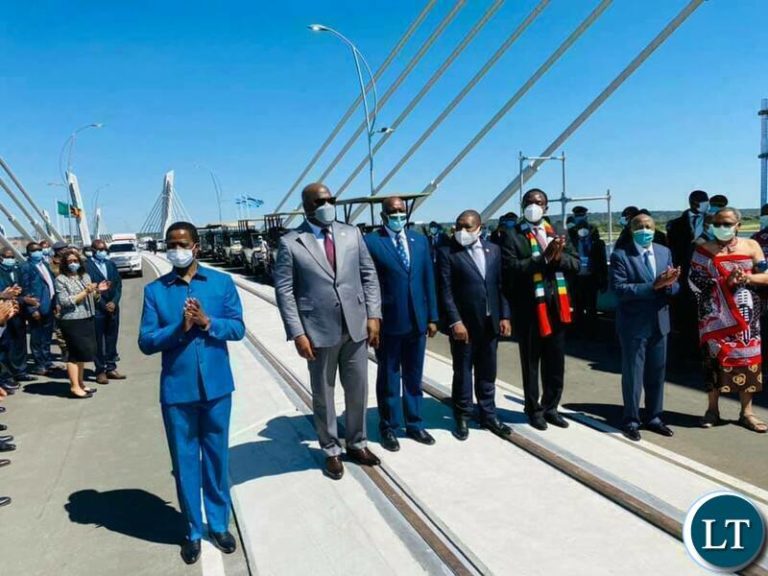 Kazungula Bridge to enhance free trade-President Lungu