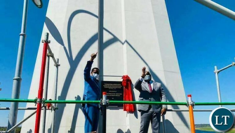 President Lungu commissions  the Kazungula Bridge, says the facility would  promote regional and continental integration