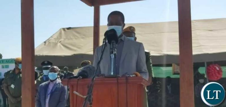 President Edgar Lungu  flags off Crop Marketing Season