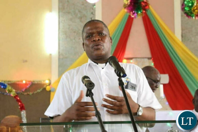 Radio Icengelo Chief Executive Officer and MISA Zambia Chairperson Rev. Fr. Benedict Mwelwa Ng’andwe