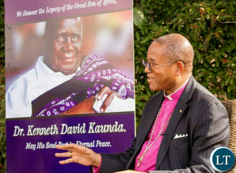 UNIP President Bishop Musonda Trevor Selwyn Mwamba remembering KK