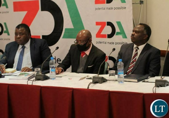 The Zambia Development Agency (ZDA) media briefing