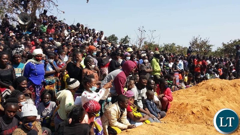 Mass Burial of the 19 Accident Victims