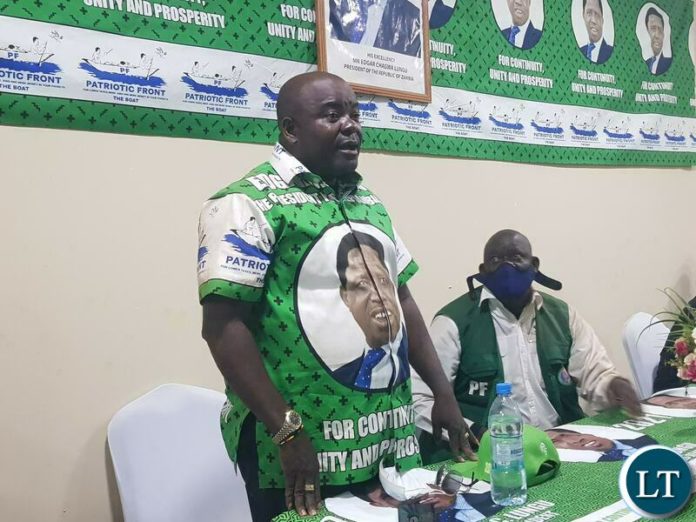 Ronald Chitotela PF address PF members in Luapula
