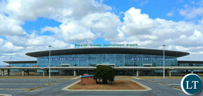 Kenneth Kaunda International Airport (KKIA) in Lusaka, Zambia.