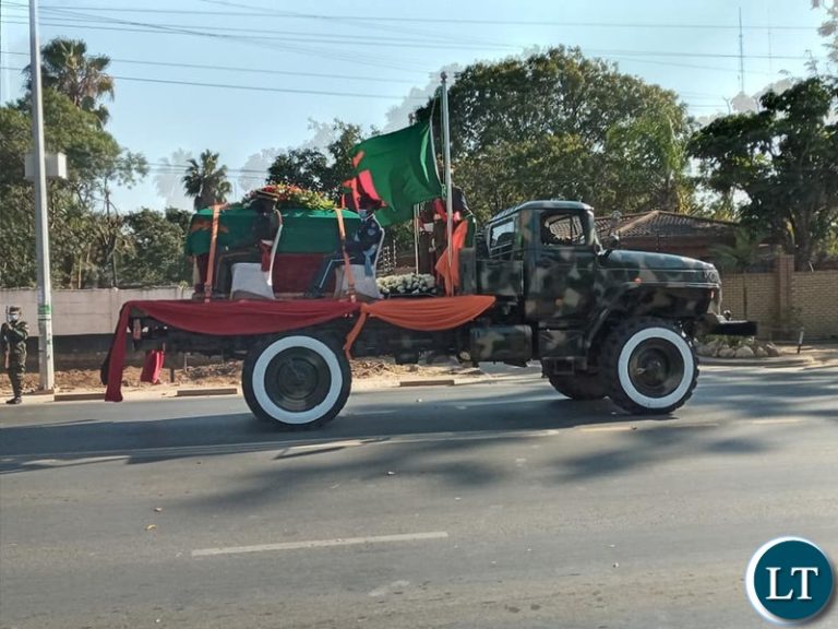 KK’s body flown to Mongu