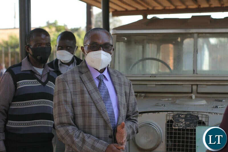 Ministry of Works and Supply Permanent Secretary Lenox Kalonde