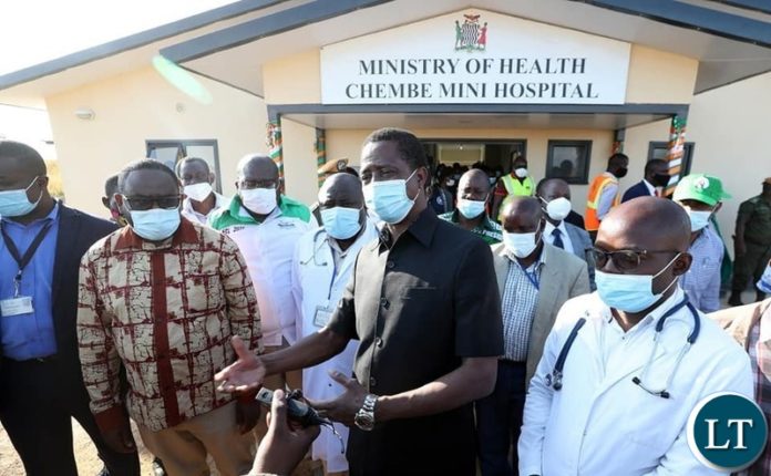 President Edgar Lungu has toured Chembe Mini Hospital in Luapula province and described the health facility as a realization of the Patriotic Front's vision and desire to bring quality health services close to the people.