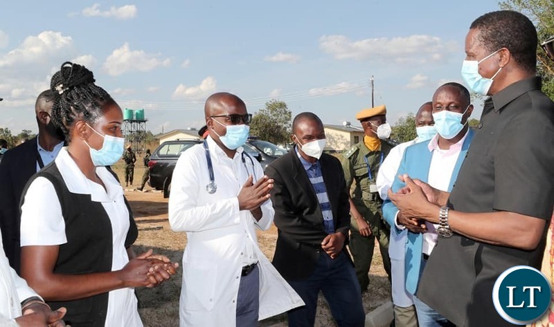 President Edgar Lungu has toured Chembe Mini Hospital in Luapula province and described the health facility as a realization of the Patriotic Front's vision and desire to bring quality health services close to the people.