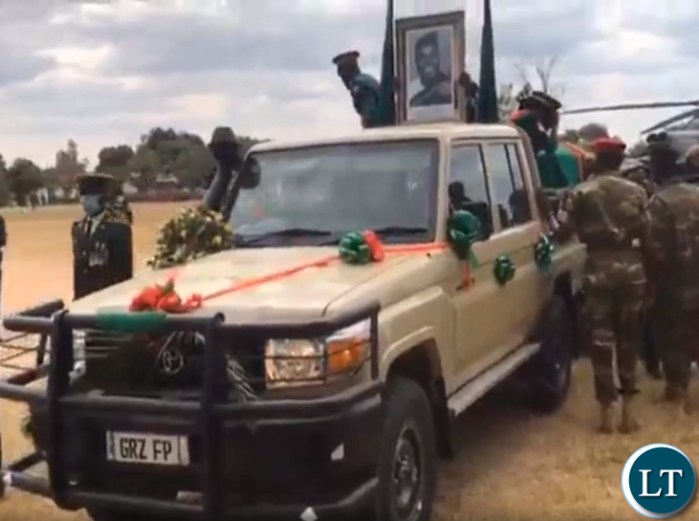 Dr Kaunda’s Body Arrives in Choma to Kick Start the Tour of 10 Provinces