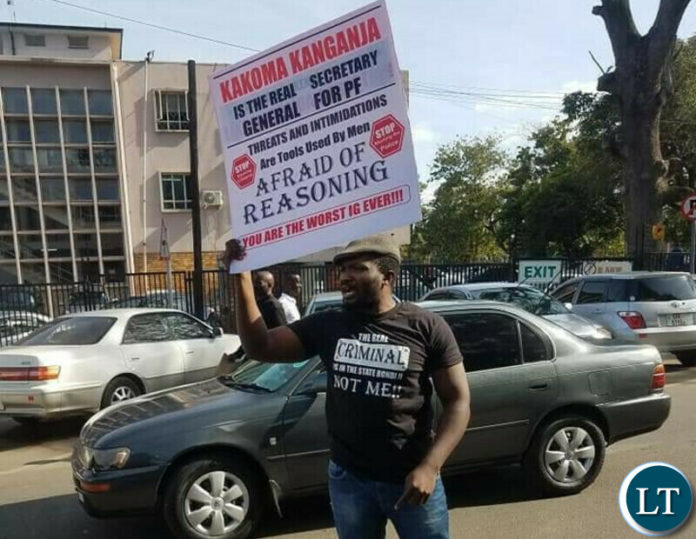 Former police officer, Jeyson Musonda Chipepo