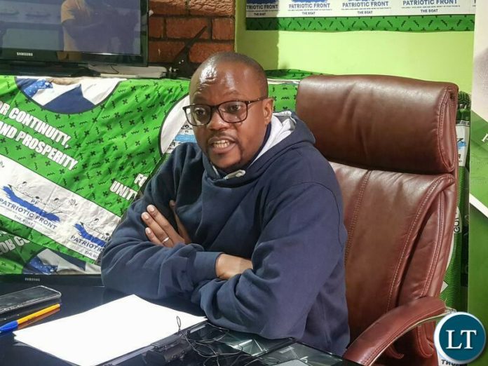 PF Media Director Antonio Mwanza