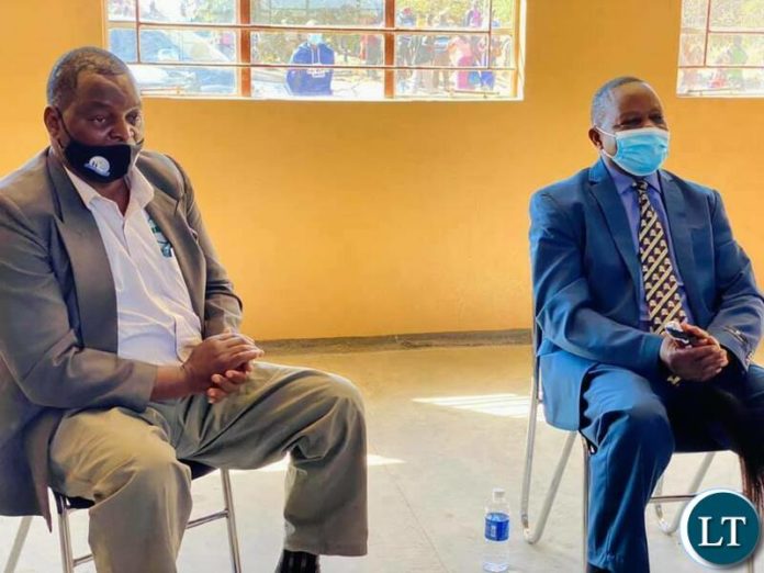 President Lungu meeting chief Mapanza and Chief Chikanta
