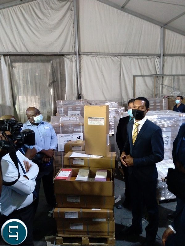 ECZ CEO Kryticous Nshindano explains security features to stakeholders
