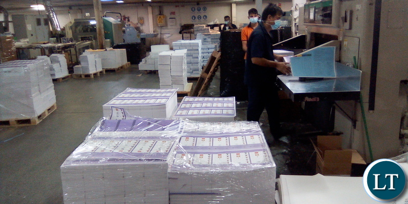 In Al Ghurair plant with printed ballot papers for local government elections