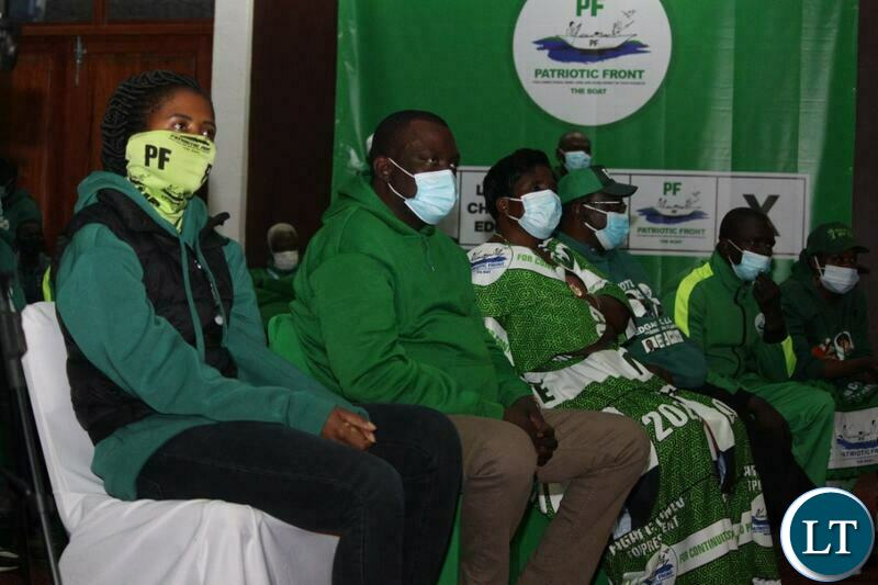 PF members at the virtual rallies launch