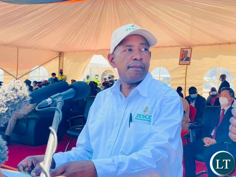 Zesco Managing Director Victor Mundenda