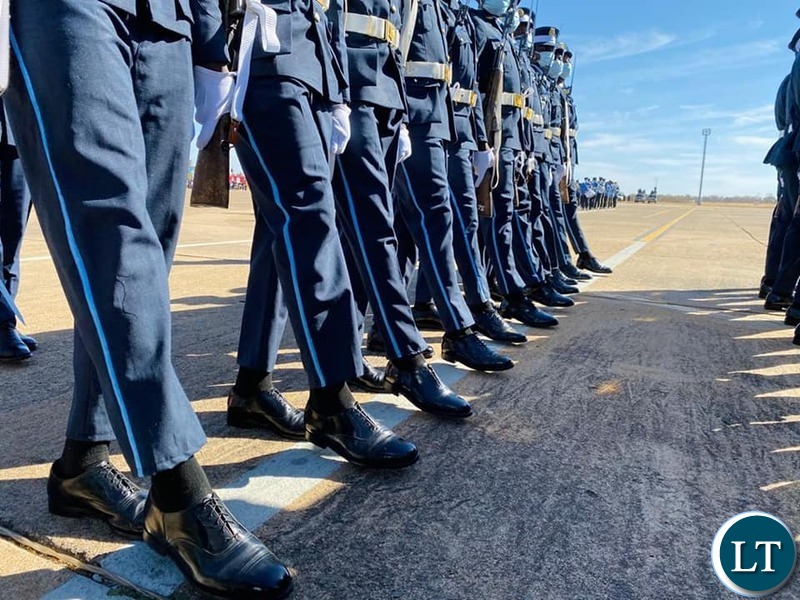 The commissioning of 30 officer cadets of the Zambia Air force in Livingstone