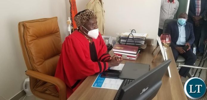 Chief Simamba of Siavonga District