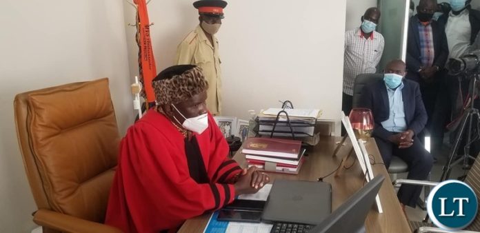 Chief Simamba of Siavonga District