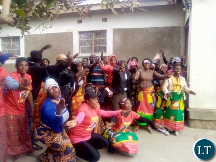 UPND Chilanga District Council (CDC) aspiring chairperson, Champion Tembo Campaigning in Chilanga