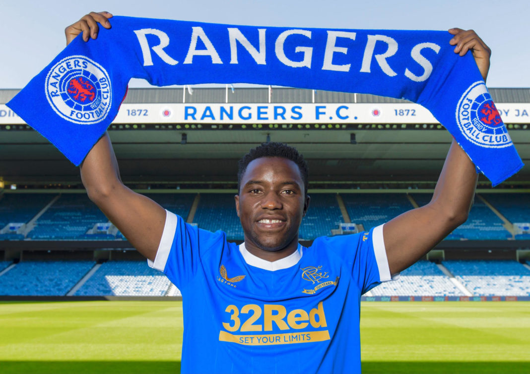 Fashion Sakala finally unveiled at Ibrox