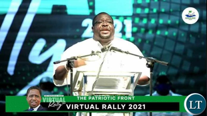 Socialist Party President Fred M'membe