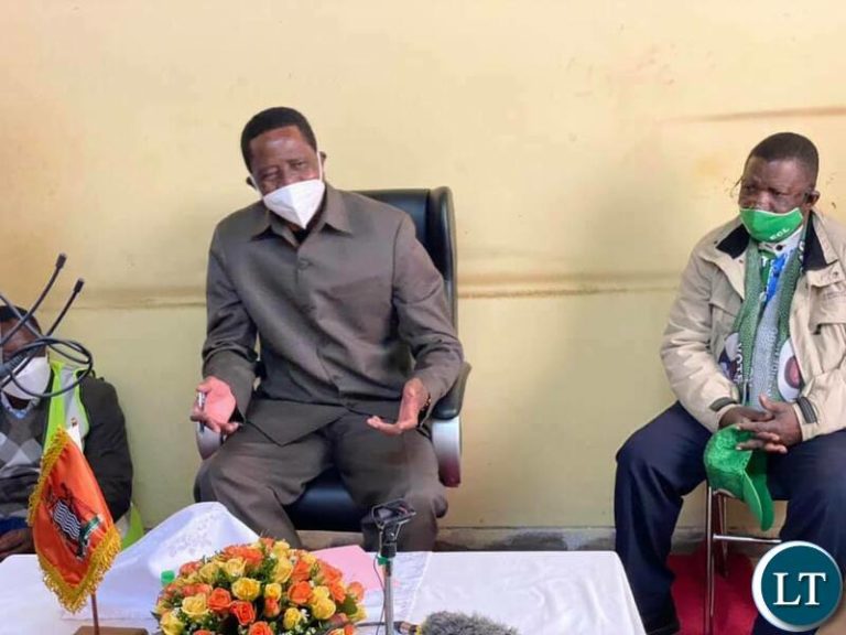 People who want to see my Government fail are not happy to see the Kwacha Strengthen-Preisdent Lungu