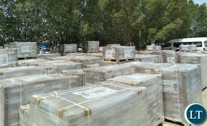 Pellets for Ballots papers