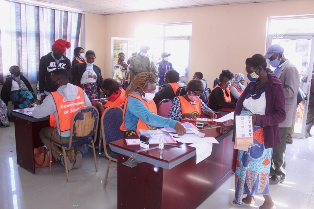 Voting partially disrupted at Kalala Market Polling station in Luanshya district
