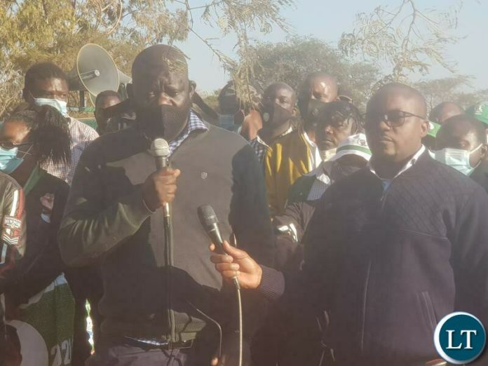 PF SG Speaking at the Burial of two victims of Political Violence