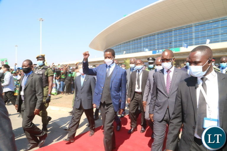 A billion dollars has been invested in the Aviation Industry to boost Development-President Lungu