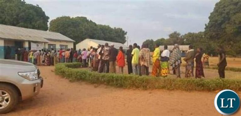 Voting in Kaoma impressive