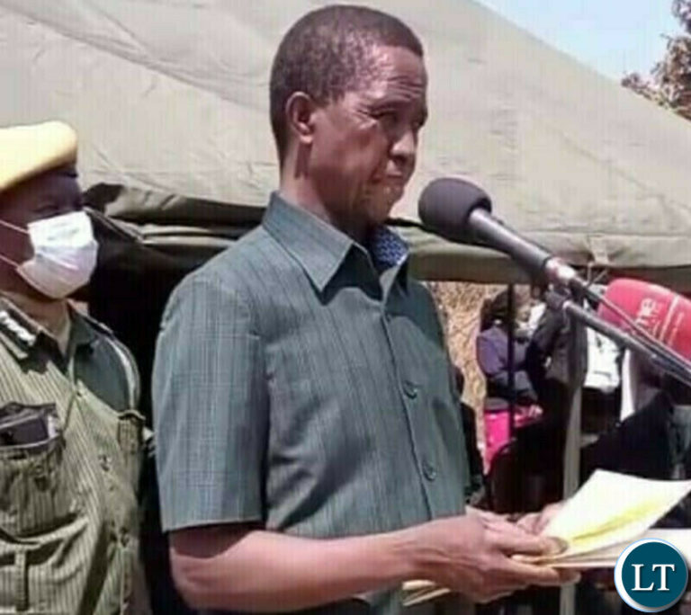 Government Withdraws Retirement Benefits for Former President Lungu After Return to Politics