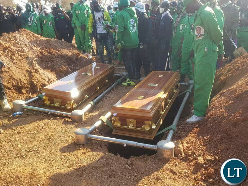 The Burial of Two Political Violence Victims