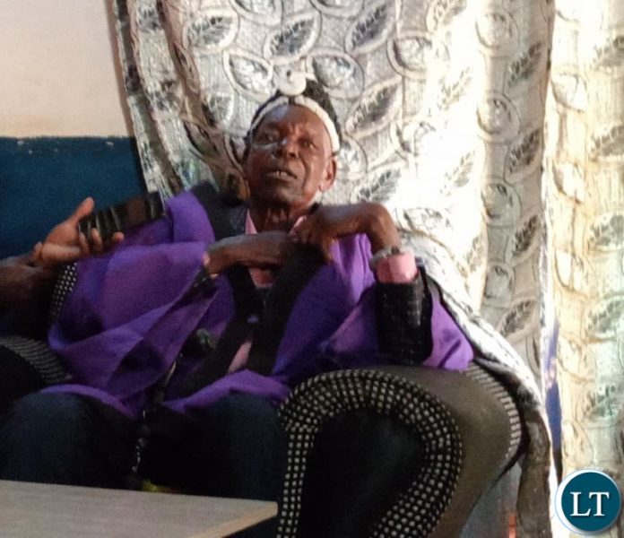 Chief Katyetye of the Tambo Speaking people of Muchinga Province