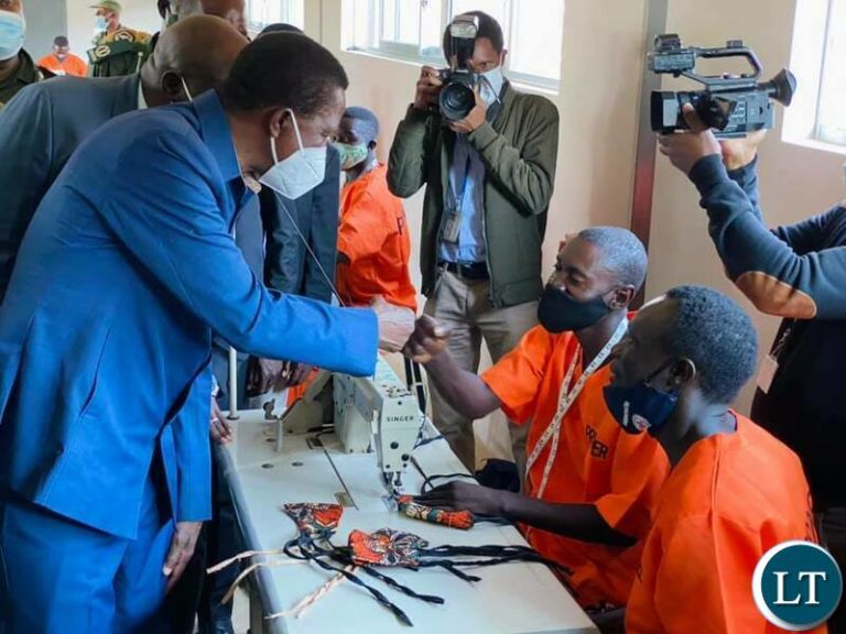 We have delivered in improved working conditions for prison officers – President Lungu