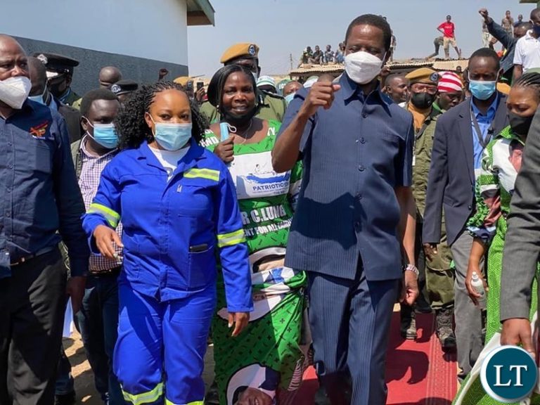 President Lungu pleads to traders not to drop the guard against COVID-19