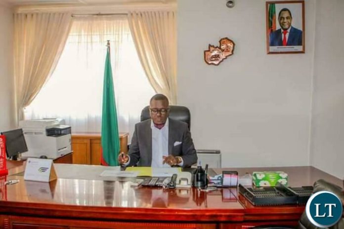 Minister of Local Government Gary Nkombo