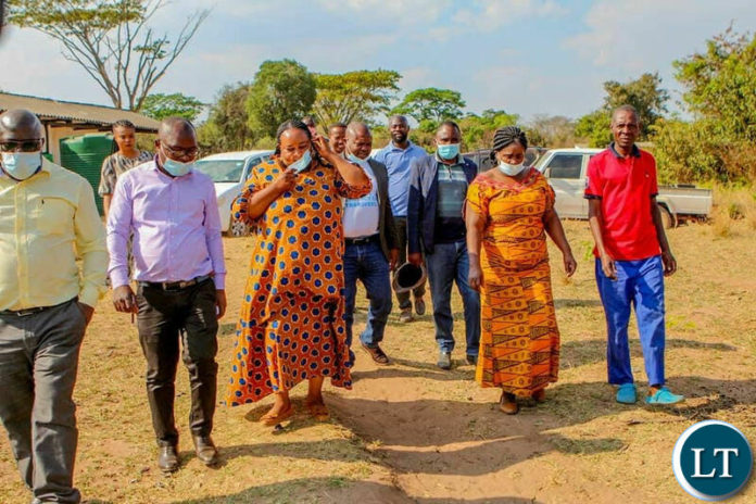 Minister of Community Development Doreen Mwamba