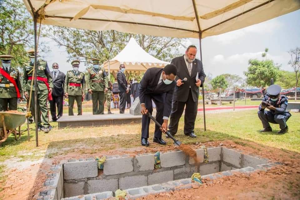 PRESIDENT Hakainde Hichilema at the burial of Late former Cabinet Minister Hon. Simon Ber Zukas in Lusaka.